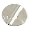 Zinc Alloy Flat Beads, Flat Round, plated, smooth Approx 1mm 