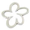 Zinc Alloy Linking Ring, Flower, plated, smooth 