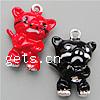 Zinc Alloy Enamel Pendants, Pig, plated Approx 1.5mm 