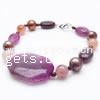 Gemstone Pearl Bracelets, Freshwater Pearl, 7-8mm,8mm Inch 