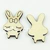 Cabochon en bois original, lapin Environ Vendu par sac