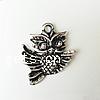 Zinc Alloy Animal Pendants, Owl, plated Approx 1.5mm 