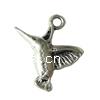 Zinc Alloy Animal Pendants, Bird, plated Approx 2mm, Approx 