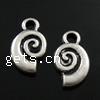 Zinc Alloy Jewelry Pendants, plated nickel, lead & cadmium free Approx 0.5mm 