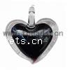 Murano Lampwork Pendant, Heart Approx 8MM 