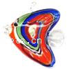 Animal Lampwork Pendant, fish shape Approx 7MM 