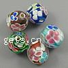 Handmade Lampwork Beads, Round Approx 2MM 