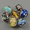 Handmade Lampwork Beads, Drum Approx 2MM 