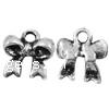 Zinc Alloy Bowkont Pendants, Bowknot, plated Approx 1mm 