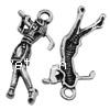 Character Shaped Zinc Alloy Pendants, Girl, plated Approx 2mm 