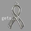 Awareness Ribbon Pendant, Zinc Alloy, with enamel, enamel Approx 2mm 