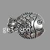 Zinc Alloy Animal Beads, Fish, plated Approx 2mm 