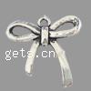 Zinc Alloy Bowkont Pendants, Bowknot, plated Approx 2mm 