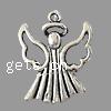 Character Shaped Zinc Alloy Pendants, Angel, plated Approx 2mm 