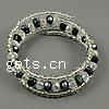 Crystal Bracelets, 4-8mm .5 Inch 