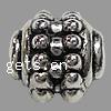 Zinc Alloy Jewelry Beads, Drum, plated cadmium free Approx 2mm 