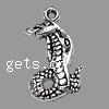 Zinc Alloy Animal Pendants, Snake, plated Approx 1mm 