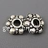 Zinc Alloy Spacer Beads, Flower, plated nickel, lead & cadmium free Approx 3mm, Approx 