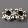 Zinc Alloy European Beads, Flower, plated Approx 4.5mm, Approx 