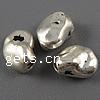 Perles en alliage de zinc , pepite, Placage, plus de couleurs à choisir Environ 1mm, Environ Vendu par kg