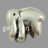 Zinc Alloy European Beads, Animal, plated Approx 4.5mm 