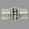 Zinc Alloy Tube Beads, plated cadmium free Approx 1.5mm 