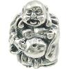 perles pandore en argent fin Thaïlandais sans hélice, Thaïlande, bouddha, sans filetage Environ 4.5mm, Vendu par PC