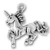 Pendentifs animaux en argent, argent sterling 925, cheval, Placage, plus de couleurs à choisir Vendu par PC