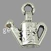 Zinc Alloy Tool Pendants, Teapot, plated cadmium free Approx 3mm 