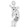 Pendentifs animaux en argent, argent sterling 925, lapin, plus de couleurs à choisir, Vendu par PC