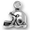 Pendentifs en argent, argent sterling 925, Casque, Placage, plus de couleurs à choisir Vendu par PC