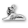 Pendentifs animaux en argent, argent sterling 925, chien, plus de couleurs à choisir, Vendu par PC