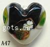 Handmade Lampwork Beads,Heart Sold per PC