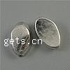 Perles en alliage de zinc , rectangle, Placage, plus de couleurs à choisir Environ 2mm, Environ Vendu par kg