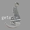 Zinc Alloy Message Pendants, Animal, plated Approx 4mm 