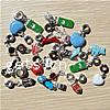 Zinc Alloy European Pendants, enamel & mixed  Approx 5~6mm 