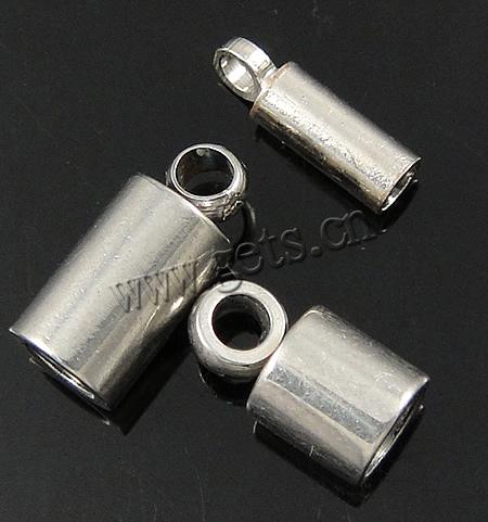 Stainless Steel End Caps, different size for choice, original color, Sold By PC