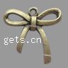 Zinc Alloy Bowkont Pendants, Ribbon, plated Approx 2mm 