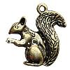 Zinc Alloy Animal Pendants, Squirrel, plated nickel, lead & cadmium free Approx 2mm 