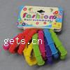 Elastisches Haar-Band, Terylen Band, gemischte Farben, 7x56mm, 10PCs/Tasche, verkauft von Tasche