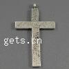 Zinc Alloy Cross Pendants, plated Approx 1.5mm, Approx 