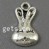 Zinc Alloy Animal Pendants, Rabbit, plated Approx 1mm, Approx 