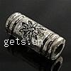 Zinc Alloy Tube Beads, plated Approx 2mm, Approx 