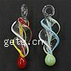 Lampwork Pendants, Helix, handmade Approx 