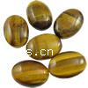 Gemstone Cabochons, Tiger Eye, Oval 