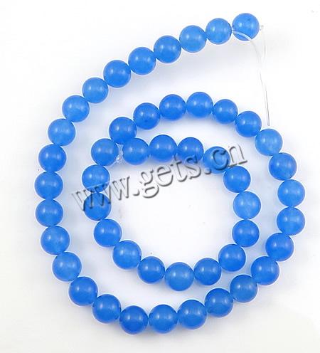 Perles Aventurine bleu , aventurine bleue, Rond, multiple tailles pour le choix, Longueur:15.5 pouce, Vendu par brin