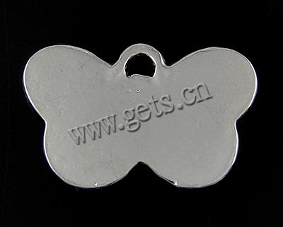 Zinc Alloy Enamel Pendants, Butterfly, plated, more colors for choice, 25x16x2mm, Hole:Approx 2mm, Sold By PC