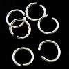 Argent sterling ouvert jumpring, argent sterling 925, beignet, Placage, plus de couleurs à choisir Vendu par PC