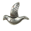 Zinc Alloy Animal Beads, Bird, plated cadmium free Approx 1mm, Approx 