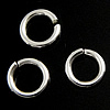 Argent sterling ouvert jumpring, argent sterling 925, beignet, Placage, plus de couleurs à choisir Vendu par PC